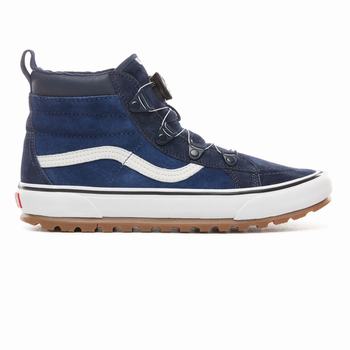 Damske Zimne Topanky Vans Sk8-Hi MTE Boa Námornícka Modrá/Biele VA10SFDOZ